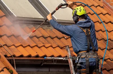 Démoussage et hydrofuge de toiture à Monfort
